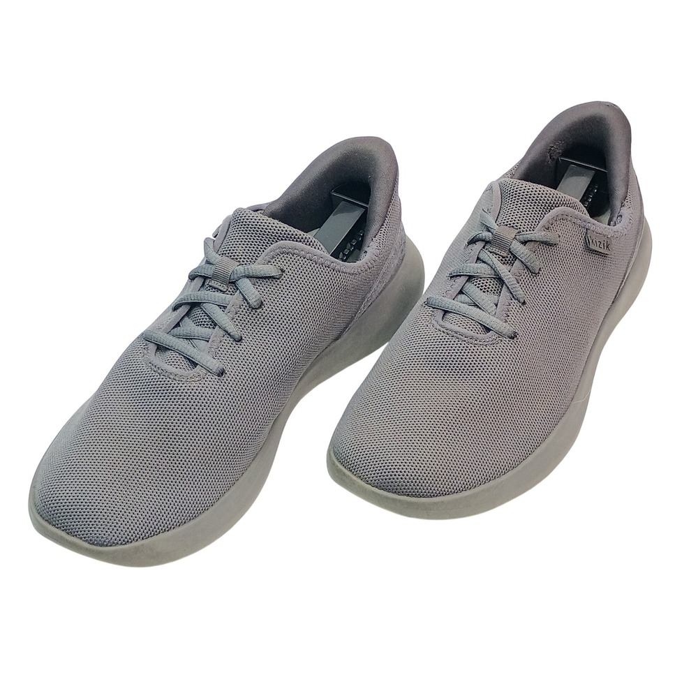 Kizik Madrid Eco Mens 8 Wide Storm Gray Hands Free Slip On Sneakers